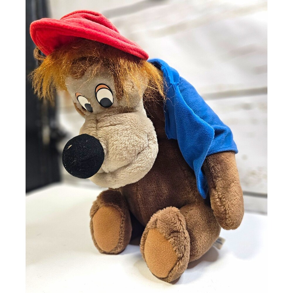 Vintage Disney Brer Bear Plush 17” Song of the South Disneyland WDW Korea